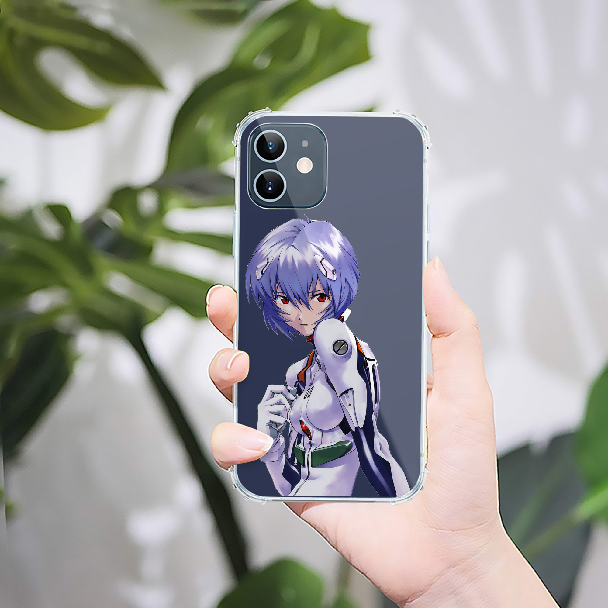 （画像用） EVA 新世紀エヴァンゲリオン 【iPhone 12シリーズ対応】透明スマホケース（クリアソフトケース）